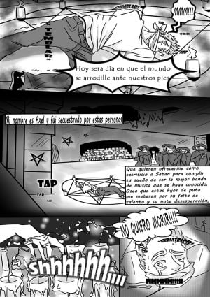 Entrega de Comic - Invocación - Carolina Centurión - 2015