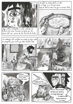 Entrega de Comic - La balada del viejo marinero - Bastián Matiz - 2015