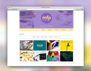 Mockup web - Piantanida, María Florencia - 2014
