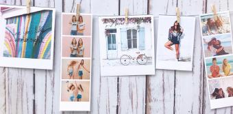 Fotos y marketing: el avance Polaroid de Agustina Tallini