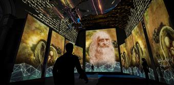 Da Vinci y su aventura multimedial