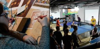 Ping-Pong Fest: arte y deporte celebraron su 2ª edición
